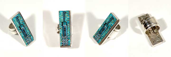 Irene & Carl and Irene Clark micro-inlay bracelet