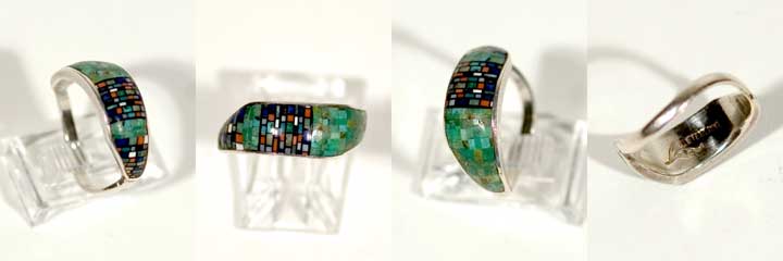 Irene & Carl and Irene Clark micro-inlay bracelet