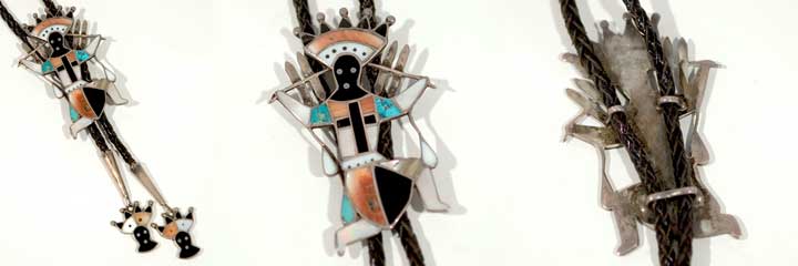 Preston Monongye tufacast silver and turquoise bracelet