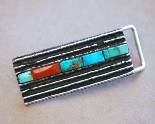 Charles Loloma Belt Buckle 2